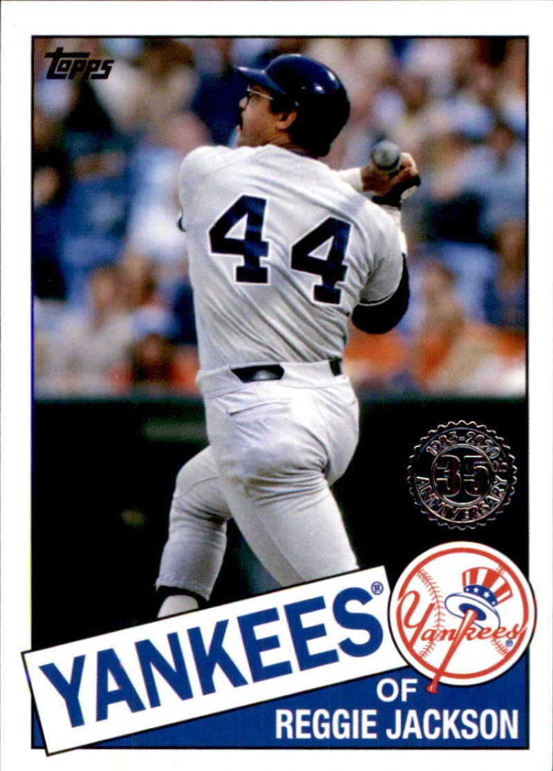Amazon.com: 2020 Topps 1985 35th Anniversary #85-73 Reggie Jackson